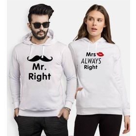 Tshirthane Mr. Mrs. Fare 2'li Sevgili Sweatshirt