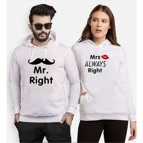Tshirthane Mr. Mrs. Fare 2'li Sevgili Sweatshirt