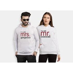 Tshirthane Mr Mrs Handsome Gorgeous 2'li Sevgili Sweatshirt