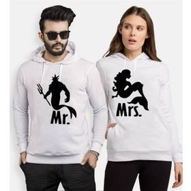 Tshirthane Mr. Mrs. Poseidon 2'li Sevgili Sweatshirt