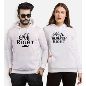 Tshirthane Mr Right 2'li Sevgili Sweatshirt
