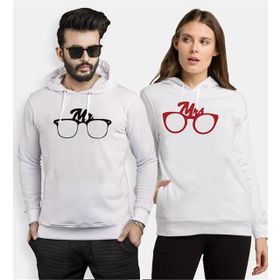 Tshirthane Mrmrs Glasses 2'li Sevgili Sweatshirt