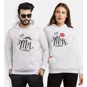 Tshirthane Mrsöpücük Mr Bıyık 2'li Sevgili Sweatshirt