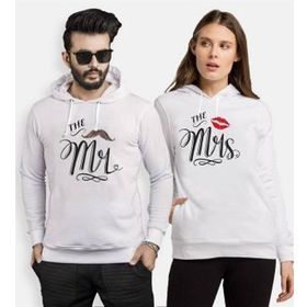 Tshirthane Mrsöpücük Mr Bıyık 2'li Sevgili Sweatshirt