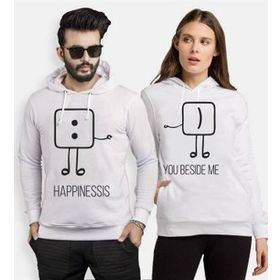 Tshirthane Mutluluk Benim Yanımda 2'li Sevgili Sweatshirt