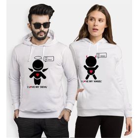 Tshirthane My Devil My Angel 2'li Sevgili T-shirt