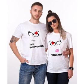 Tshirthane My Everything 2'li Sevgili T-shirt
