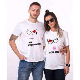 Tshirthane My Everything 2'li Sevgili T-shirt