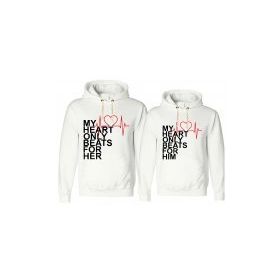 Tshirthane My Heart 2'li Sevgili Sweatshirt