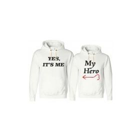 Tshirthane My Hero Yes,ıts Me 2'li Sevgili Sweatshirt