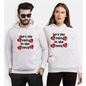 Tshirthane My Pain İn The Neck 2'li Sevgili T-shirt