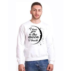 Tshirthane My Sun Love Moon 2'li Sevgili Sweatshirt