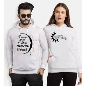 Tshirthane My Sun Love Moon 2'li Sevgili Sweatshirt