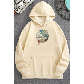 Tshirthane Neighbor's Ukiyo e Baskılı Unisex Sweatshirt