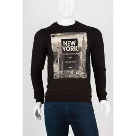 Tshirthane New York Unisex Pamuklu Slim Fit Sweatshirt Medium