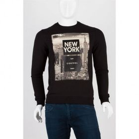 Tshirthane New York Unisex Pamuklu Slim Fit Sweatshirt Medium