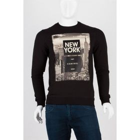 Tshirthane New York Unisex Pamuklu Slim Fit Sweatshirt Medium