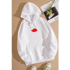 Tshirthane Ninja Akatsuki Sırt Baskılı Unisex Sweatshirt