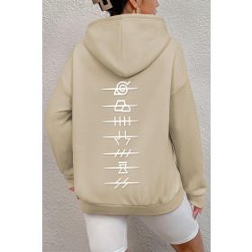 Tshirthane Ninja Akatsuki Sırt Baskılı Unisex Sweatshirt