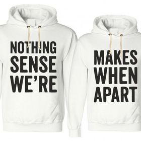 Tshirthane Nothing Sense Were 2'li Sevgili Sweatshirt
