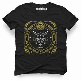 Tshirthane Oğlak Burcu Capricorn Beyaz Erkek T-shirt