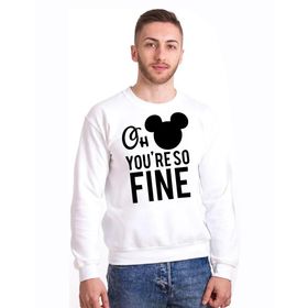 Tshirthane Oh Youre So Fine 2'li Sevgili Sweatshirt