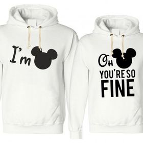 Tshirthane Oh Youre So Fine 2'li Sevgili Sweatshirt