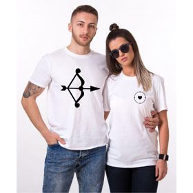 Tshirthane Ok Hedef 2'li Sevgili T-shirt