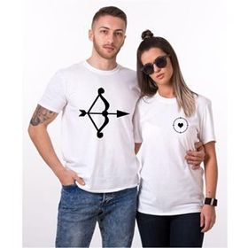 Tshirthane Ok Hedef 2'li Sevgili T-shirt