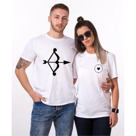 Tshirthane Ok Hedef 2'li Sevgili T-shirt