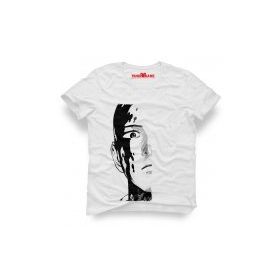 Tshirthane One Punch Man Face Beyaz Erkek T-shirt