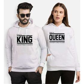 Tshirthane Onlya King Onlya Queen 2'li Sevgili Sweatshirt