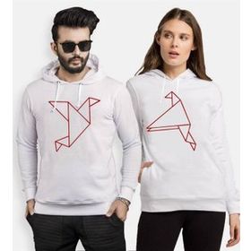 Tshirthane Origami 2'li Sevgili Sweatshirt