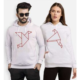 Tshirthane Origami 2'li Sevgili Sweatshirt
