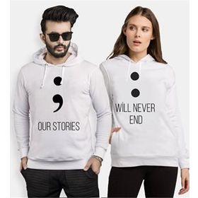 Tshirthane Our Stories Will Never End 2'li Sevgili Sweatshirt