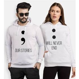 Tshirthane Our Stories Will Never End 2'li Sevgili Sweatshirt