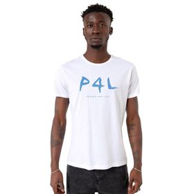Tshirthane Outer Banks P4L Beyaz Bisiklet Yaka Erkek T-shirt