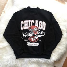 Tshirthane Oversize Chicago Hoodie Sweatshirt