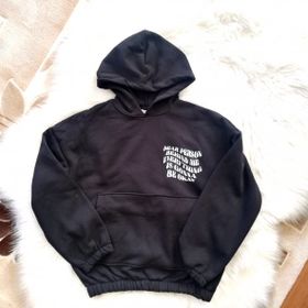 Tshirthane Oversize Dear Person Behind Me Kapşonlu Sweatshirt
