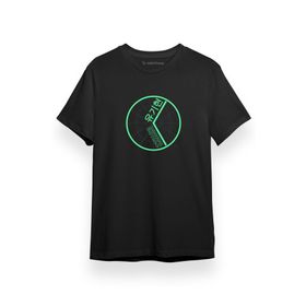 Tshirthane P17193S7343 Monsta X The Connect Circle Logo Siyah Erkek T-shirt