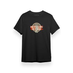 Tshirthane P17230S9165 Jojo Rabbit No Feelings is Fınal Siyah Kısa Kol Erkek T-shirt