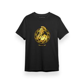 Tshirthane P17244S5877 Hunter x Hunter Anime Neteroo Siyah Kısa Kol Erkek T-shirt