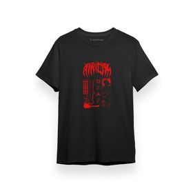 Tshirthane P17257S3208 Halo Atriox Aesthetic Siyah Kısa Kol Erkek T-shirt