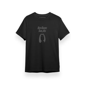 Tshirthane P17261S3691 Guardians of the Galaxy Kick Names Take Ass Siyah Kısa Kol Erkek T-shirt