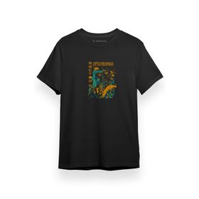 Tshirthane P17267S6047 Ghost in the Shell Anime Retro Vintage Siyah Kısa Kol Erkek T-shirt