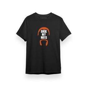 Tshirthane P17273S548 Kısa Kol Siyah Erkek T-shirt