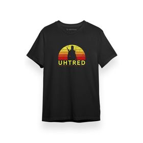 Tshirthane P17280S7856 Kısa Kol Siyah Erkek T-shirt