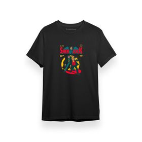 Tshirthane P17295S2327 Kısa Kol Siyah Erkek T-shirt