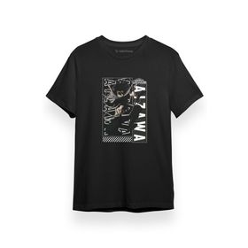 Tshirthane P17320S5621 My Hero Academia Anime Erasure Shota Aizawa Art Siyah Erkek T-shirt