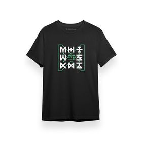 Tshirthane P17325S5134 Monsta X The Code Pullover Siyah Kısa Kol Erkek T-shirt